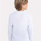 Next Level 3311 Youth Cotton Long Sleeve Tee - Back view