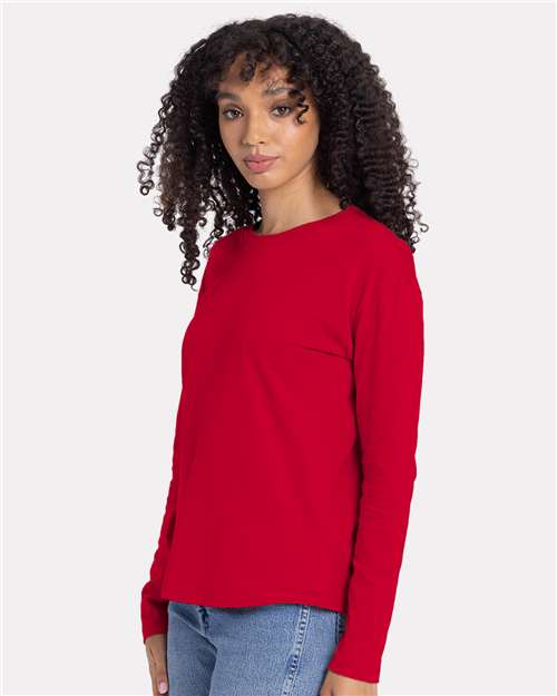 Next Level 3911 Unisex Sponge Fleece Classic Crewneck Sweatshirt - Side view