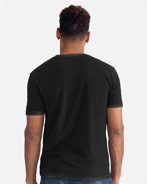 Next Level 3600SW Unisex Soft Washed Tee - Back view