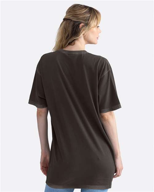 Next Level 3600SW Unisex Soft Washed Tee - Back view