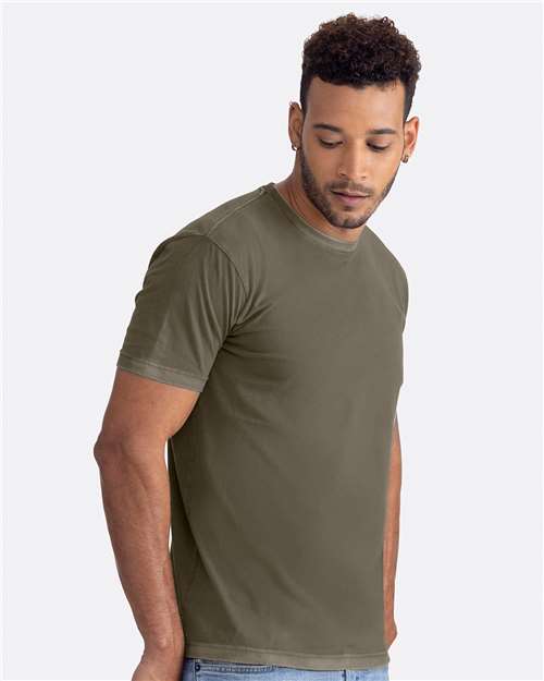 Next Level 3600SW Unisex Soft Washed Tee - Side view