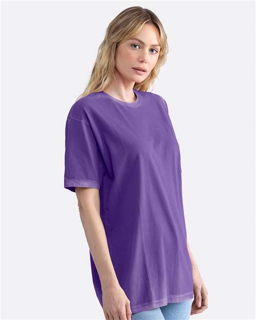 Next Level 3600SW Unisex Soft Washed Tee - Side view
