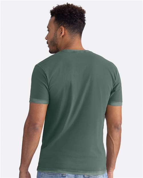 Next Level 3600SW Unisex Soft Washed Tee - Back view