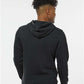 J. America 8720 Unisex BTB Fleece Hooded Sweatshirt - Back view