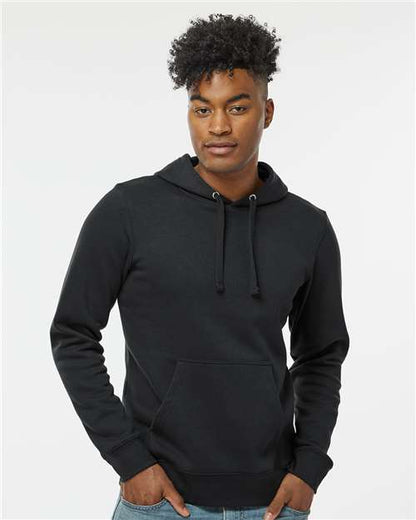 J. America 8720 Unisex BTB Fleece Hooded Sweatshirt - Front view