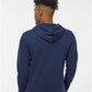 J. America 8720 Unisex BTB Fleece Hooded Sweatshirt - Back view