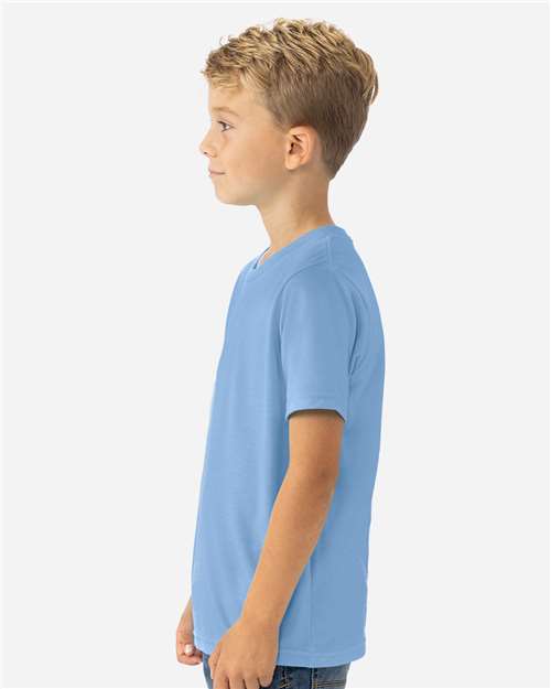 Next Level 3312 Youth CVC Tee - Side view