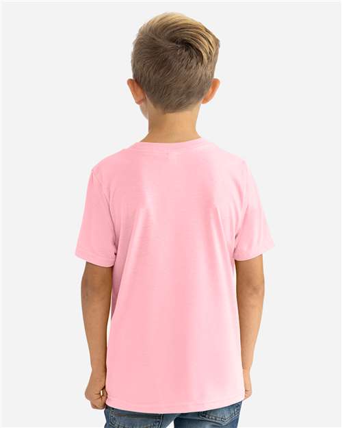 Next Level 3312 Youth CVC Tee - Back view