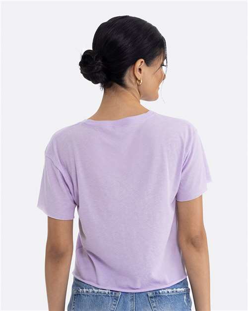 Next Level 5080 Women's Festival Crop Top - Back view