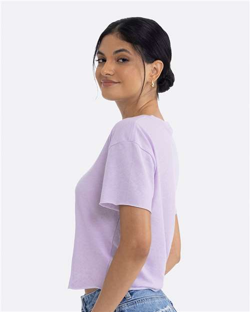 Next Level 5080 Women's Festival Crop Top - Side view