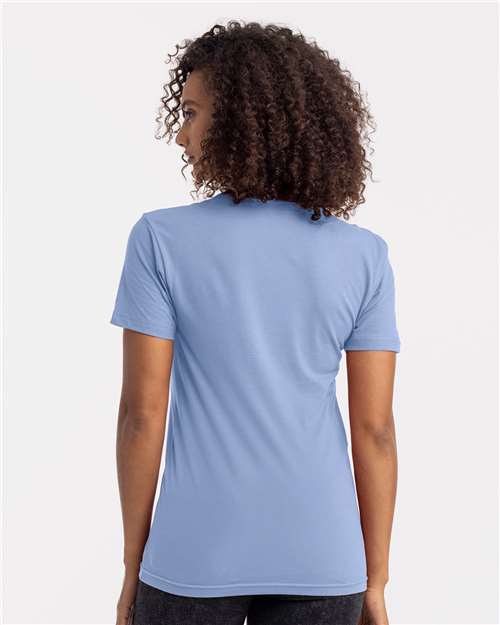 Next Level 3600 Unisex Cotton Tee - Back view
