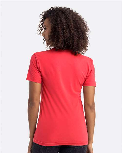 Next Level 3600 Unisex Cotton Tee - Back view