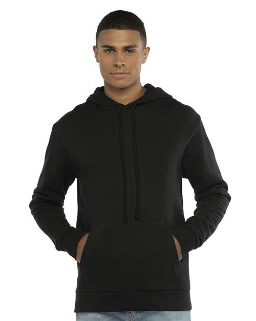 Next Level 9303 Unisex Santa Barbara Hoodie Sweatshirt - Front view
