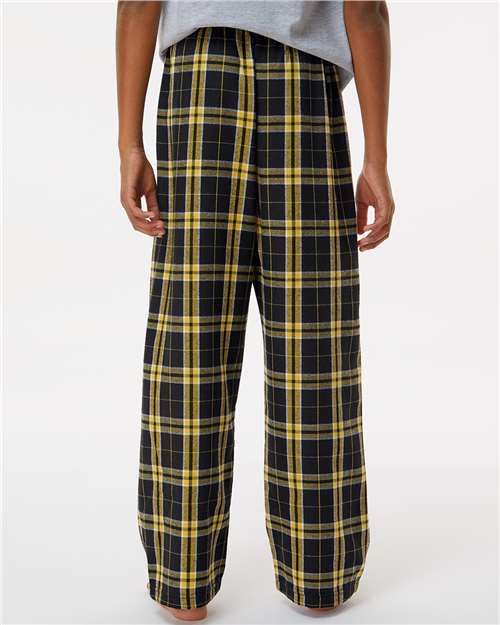 Boxercraft BY6624 Youth Flannel Pants - Back view