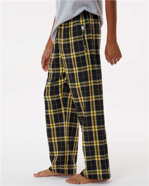 Boxercraft BY6624 Youth Flannel Pants - Side view