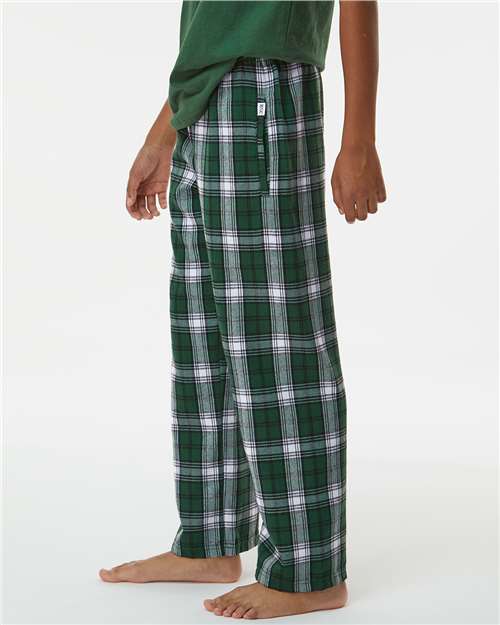 Boxercraft BY6624 Youth Flannel Pants - Side view