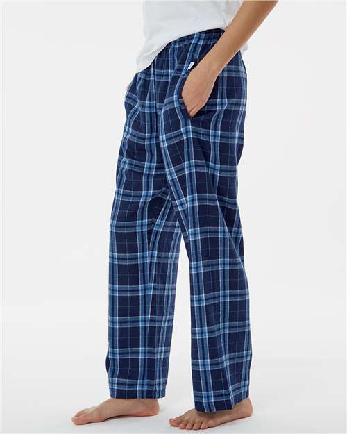 Boxercraft BY6624 Youth Flannel Pants - Side view