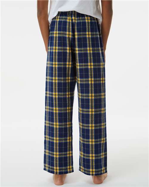 Boxercraft BY6624 Youth Flannel Pants - Back view