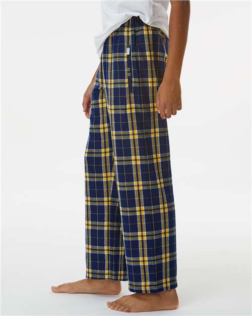 Boxercraft BY6624 Youth Flannel Pants - Side view