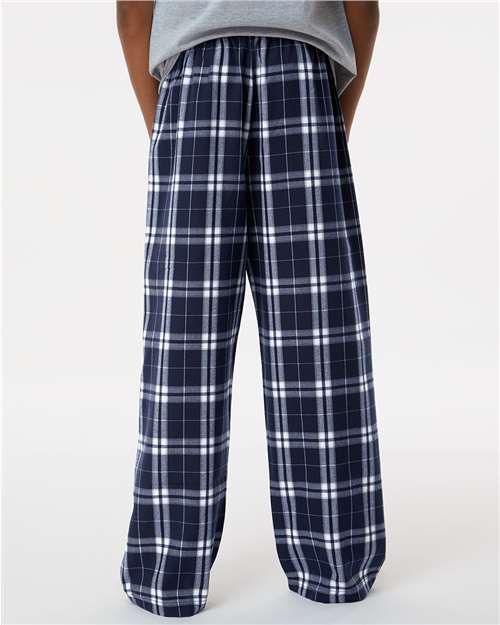 Boxercraft BY6624 Youth Flannel Pants - Back view