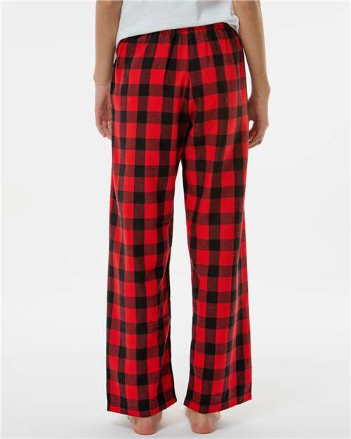 Boxercraft BY6624 Youth Flannel Pants - Back view