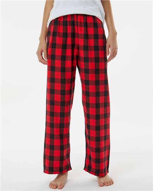 Boxercraft BY6624 Youth Flannel Pants - Front view