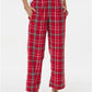 Boxercraft BY6624 Youth Flannel Pants - Front view