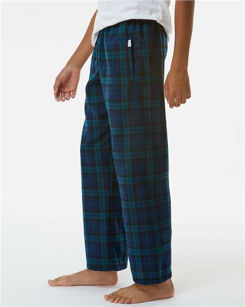 Boxercraft BY6624 Youth Flannel Pants - Side view