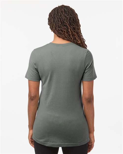 Tultex 602 Combed Cotton T-Shirt - Back view