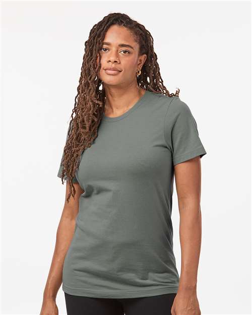 Tultex 602 Combed Cotton T-Shirt - Front view