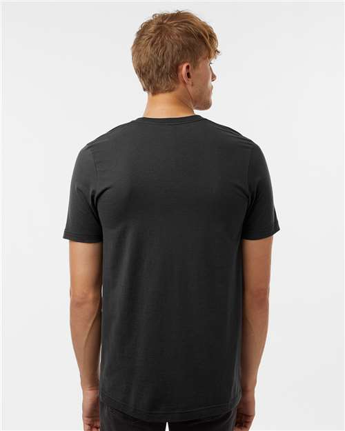 Tultex 602 Combed Cotton T-Shirt - Back view