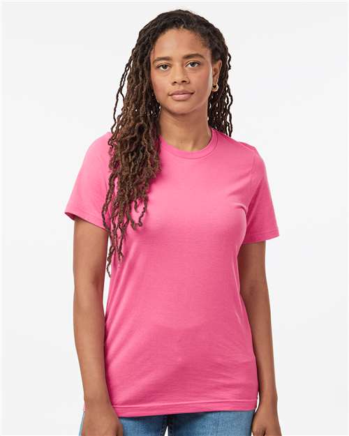 Tultex 602 Combed Cotton T-Shirt - Front view