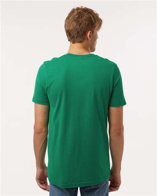 Tultex 602 Combed Cotton T-Shirt - Back view