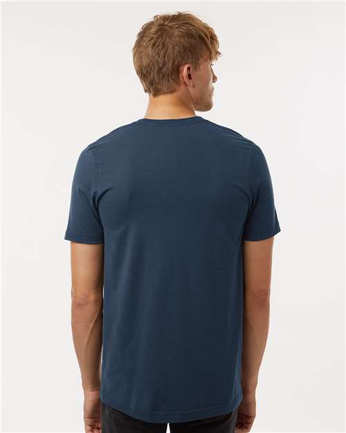 Tultex 602 Combed Cotton T-Shirt - Back view