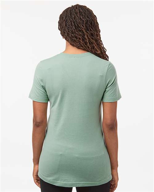 Tultex 602 Combed Cotton T-Shirt - Back view