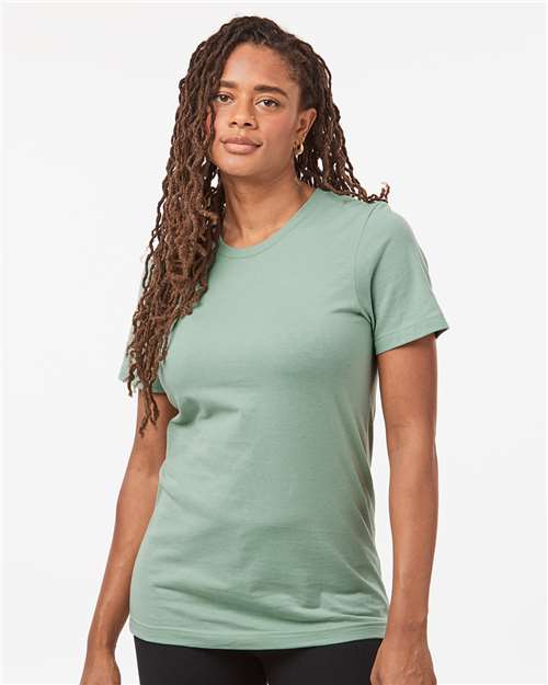 Tultex 602 Combed Cotton T-Shirt - Front view