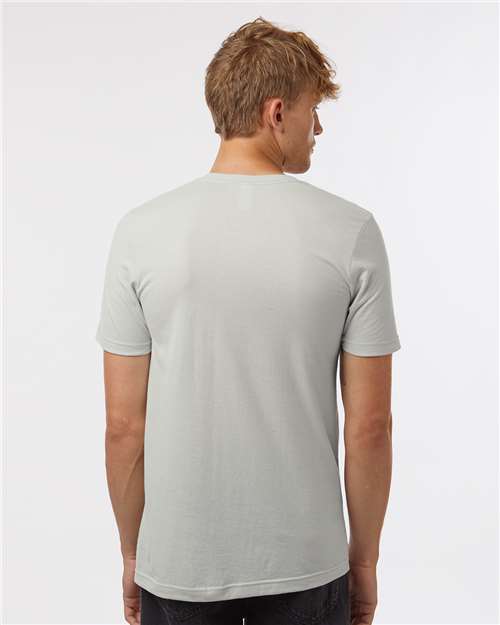 Tultex 602 Combed Cotton T-Shirt - Back view