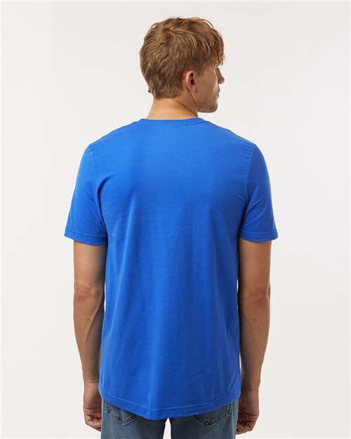 Tultex 602 Combed Cotton T-Shirt - Back view