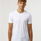 Tultex 602 Combed Cotton T-Shirt - Front view