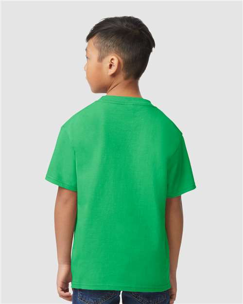 Gildan 65000B Youth Softstyle? Midweight T-Shirt - Back view