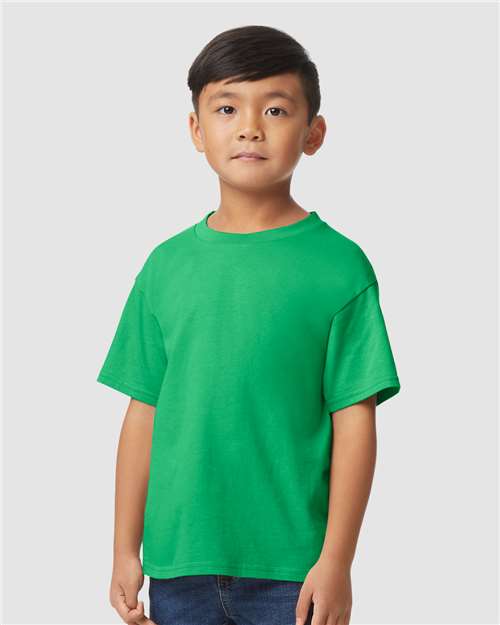 Gildan 65000B Youth Softstyle? Midweight T-Shirt - Front view