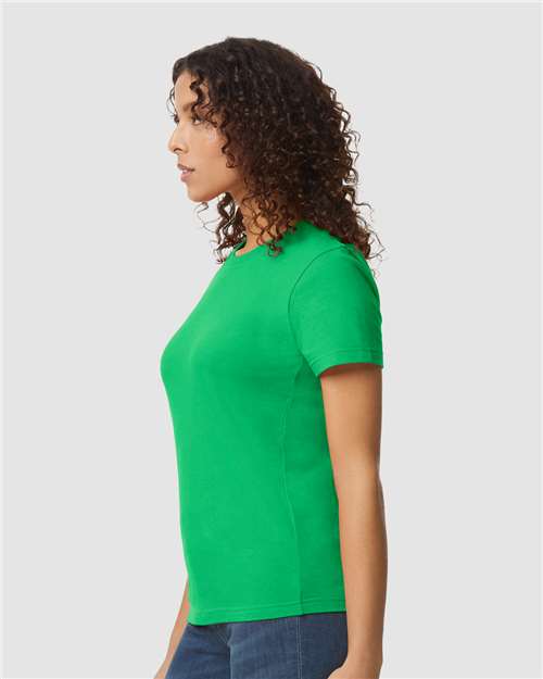 Gildan 65000L Women's Softstyle? Midweight T-Shirt - Side view