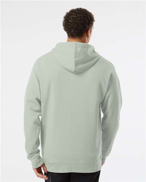 Independent Trading Co. SS4500 Unisex Midweight Hooded Sweatshirt - Back view