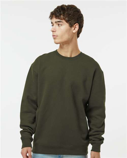 Independent Trading Co. IND3000 Unisex Heavyweight Crewneck Sweatshirt - Front view