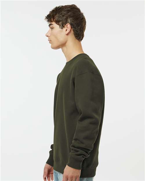 Independent Trading Co. IND3000 Unisex Heavyweight Crewneck Sweatshirt - Side view