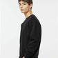 Independent Trading Co. IND3000 Unisex Heavyweight Crewneck Sweatshirt - Side view