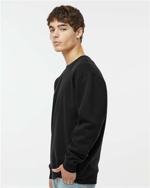 Independent Trading Co. IND3000 Unisex Heavyweight Crewneck Sweatshirt - Side view