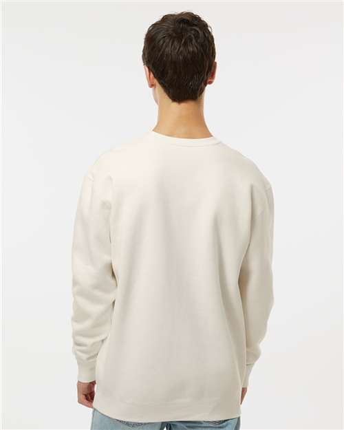 Independent Trading Co. IND3000 Unisex Heavyweight Crewneck Sweatshirt - Back view