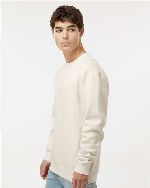 Independent Trading Co. IND3000 Unisex Heavyweight Crewneck Sweatshirt - Side view