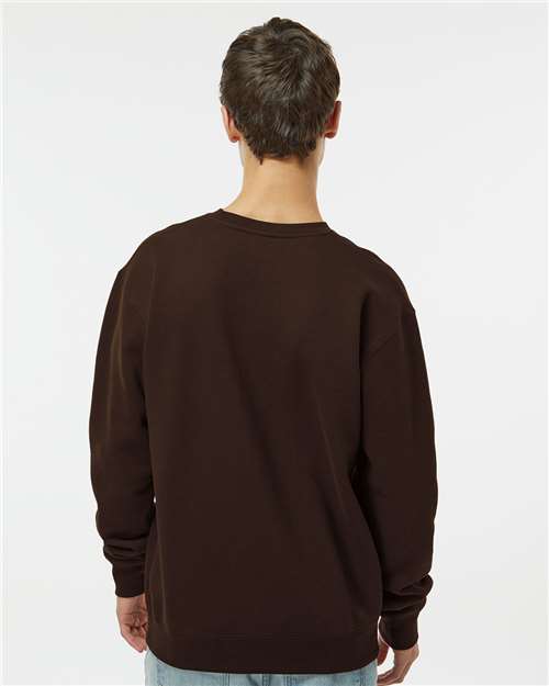Independent Trading Co. IND3000 Unisex Heavyweight Crewneck Sweatshirt - Back view